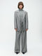 Lennard Oversize Blazer | Grey Silver