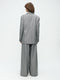Lennard Oversize Blazer | Grey Silver