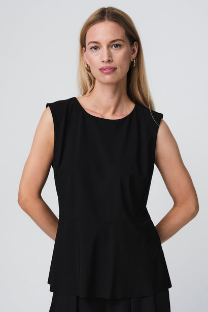 Vespa technisches Top-Trikot | Schwarz