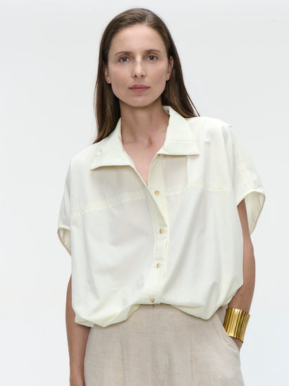 Anda oversized bluse | Gul