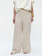 Hamako tencel pants | Beige