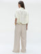 Hamako tencel pants | Beige