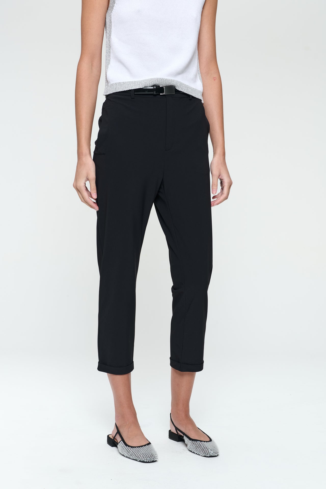 Lena Pants Technical Jersey | Black