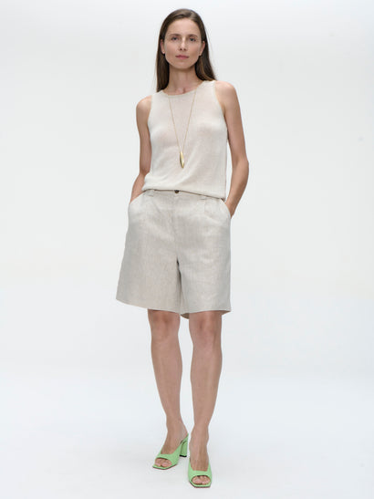 Lichtgewicht viscose top 2000 | Ecru