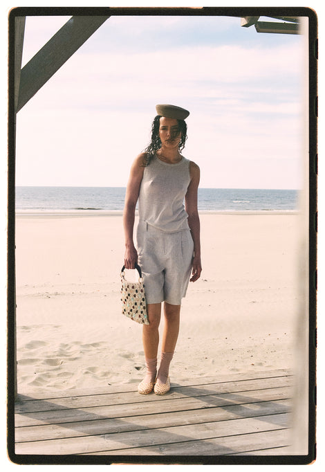 Nariko linnen pants | Beige