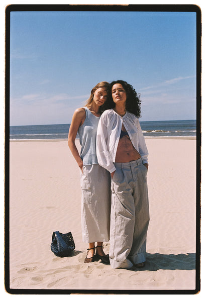 Pantaloni Mura in cotone | Grigio chiaro