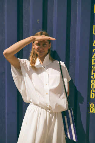 Anda oversized blouse | Off White