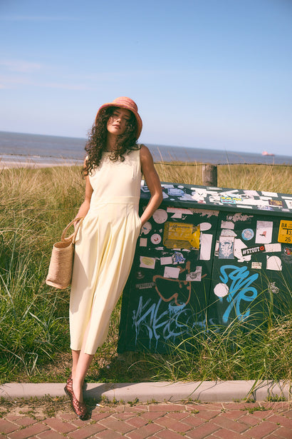 Robe Jackie Technical Jersey | Jaune