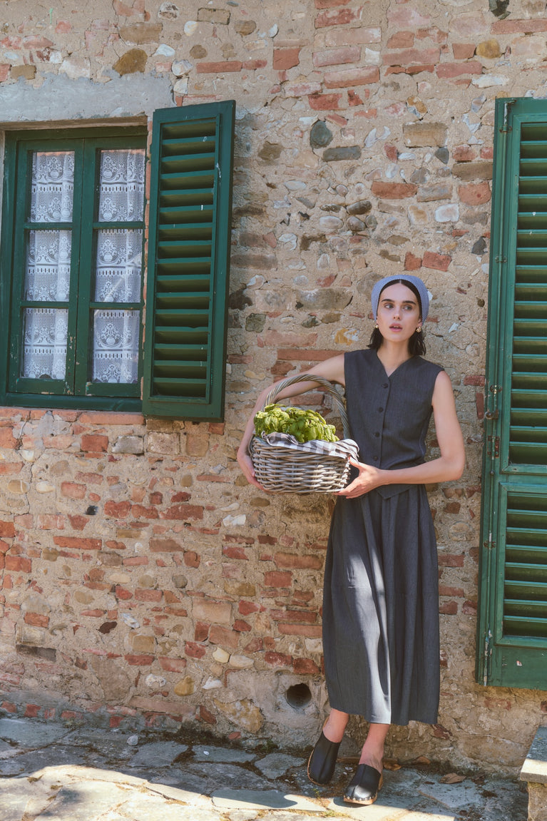 June viscose rok | Grey