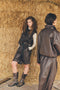 Sola eco Leder bermuda shorts | Dark Brown
