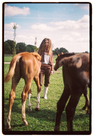 Timmy skuba velvet jacket | Brown