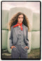 Eleni viscose basic blazer | Grey