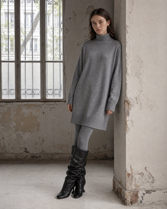 Long pullover viscose blend 2068