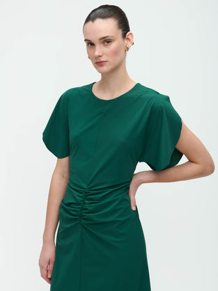 Valerie Dress Technical Jersey | Green