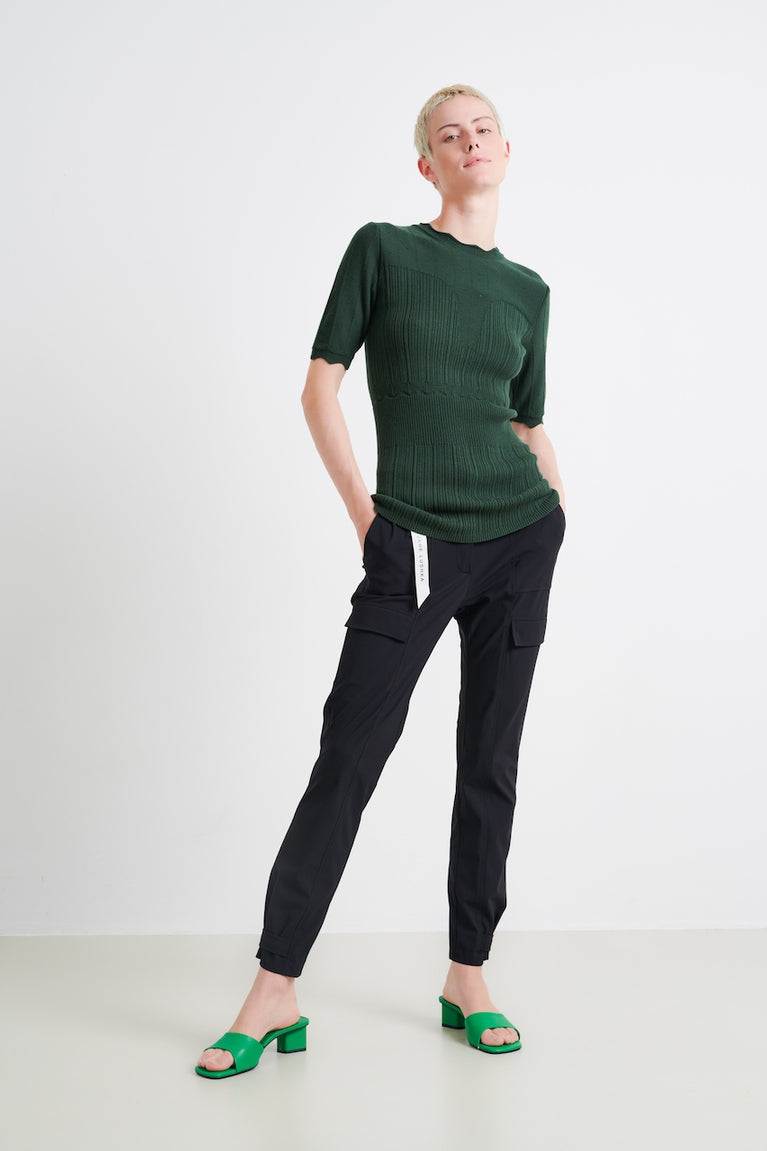 Vera Pants Technical Jersey | Black