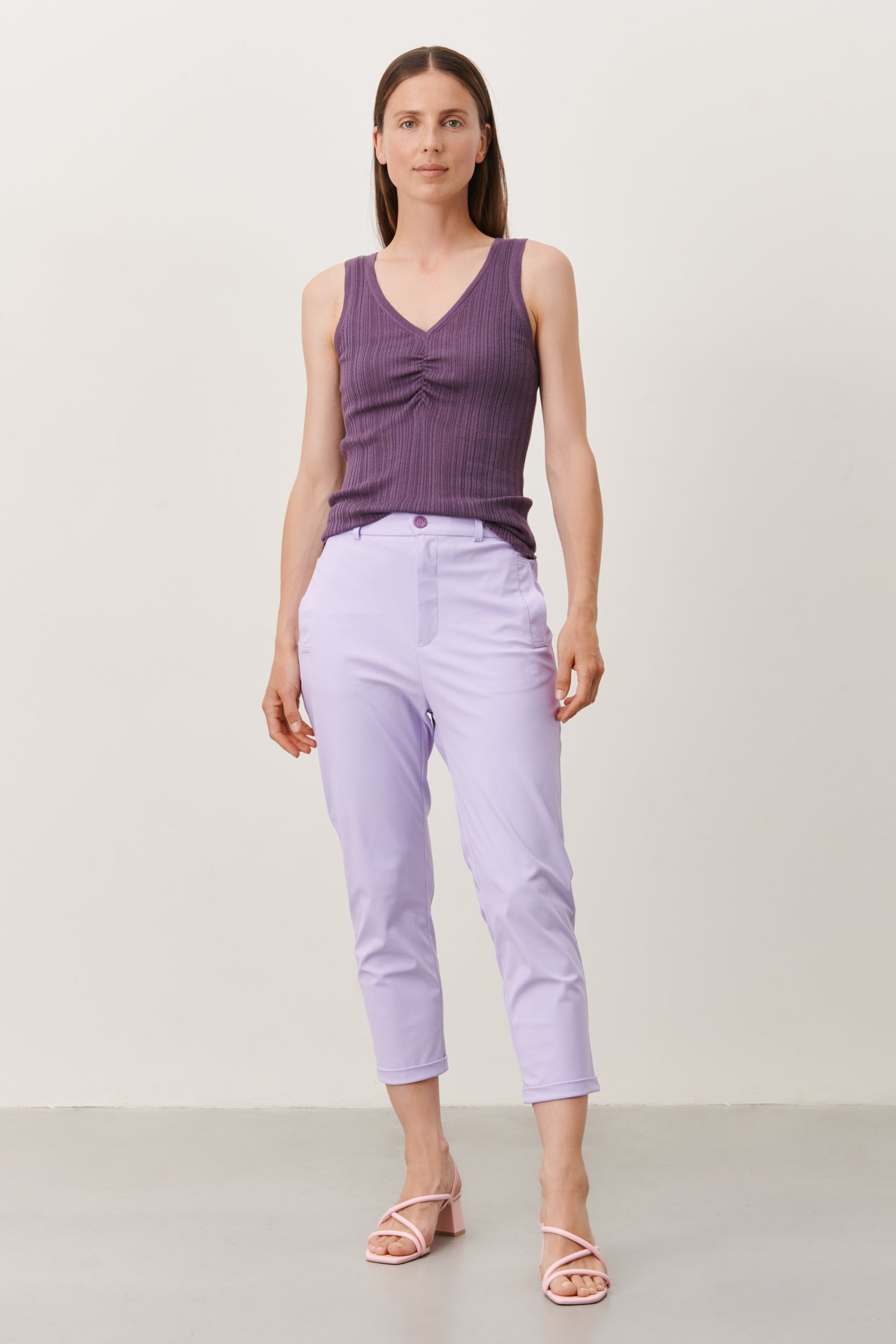 Lena Pants Technical Jersey | Lila