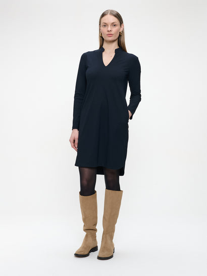 Gerrie dress technical jersey | Black