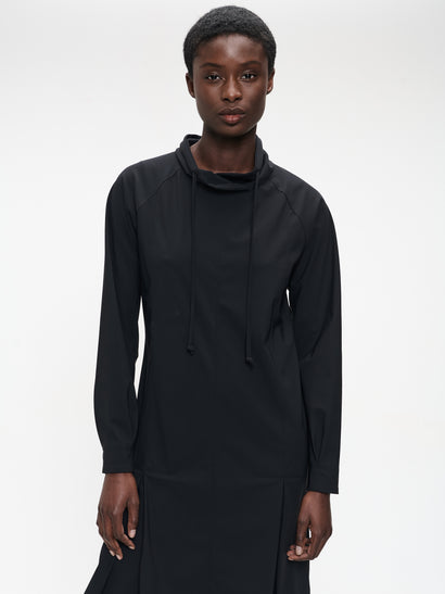 Maren dress technical jersey | Black