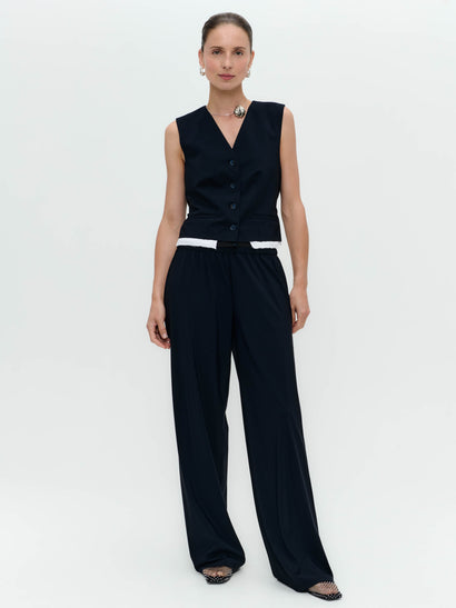 Antiny stretch technical jersey pants | Blue