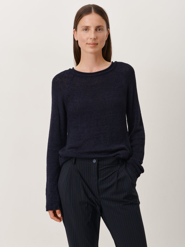 Wholegarment pullover | Blue