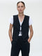 Villa vest technical jersey | Black