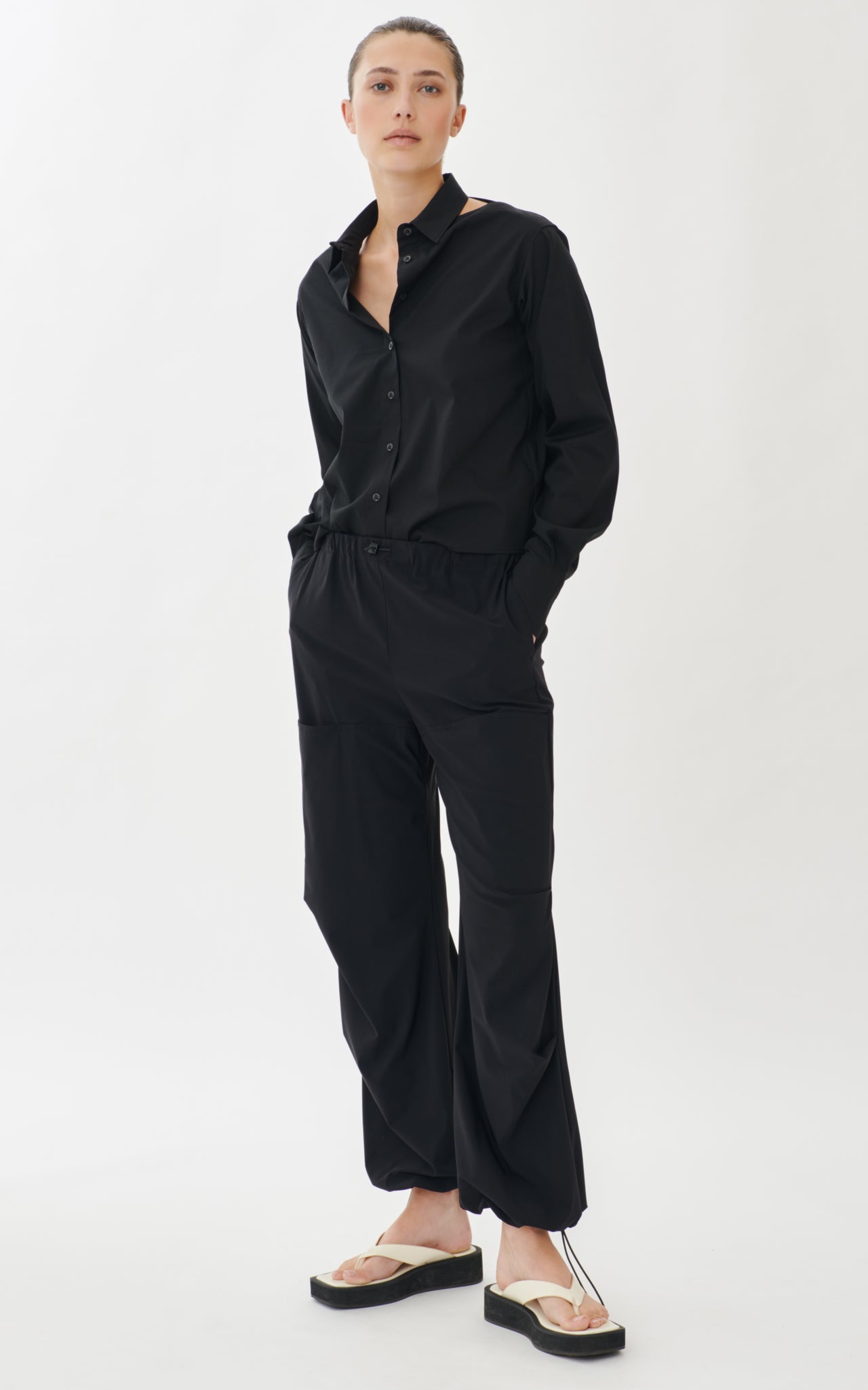 Top rips easy wear Organic Cotton | Ecru