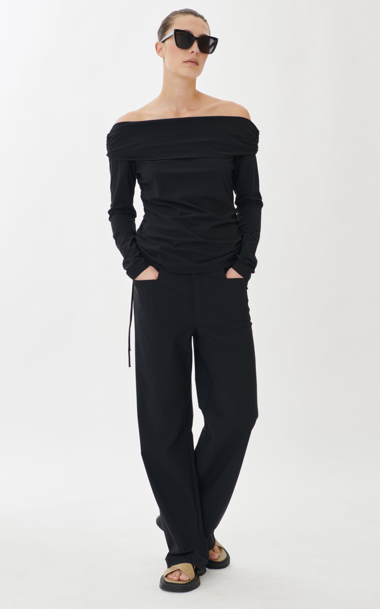 Mira Top Technical Jersey | Black