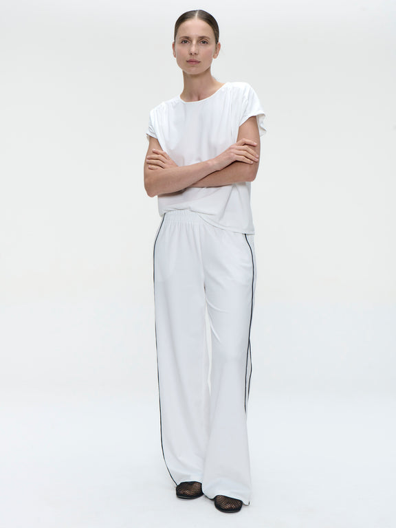 Vaya pants technical jersey | White