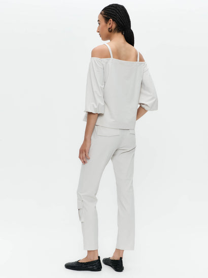 Pantalon FreyN Technical Jersey structuré | Sable