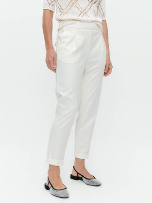 GaryZ shiny line viscose pants | Off White