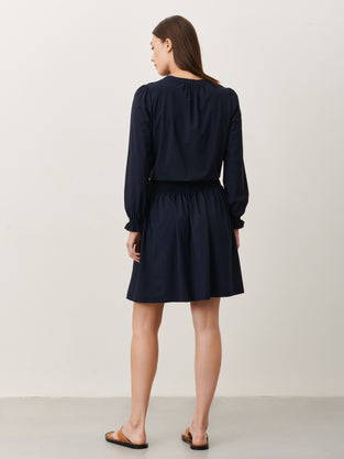 Janny Dress-1 Technical Jersey | Blue