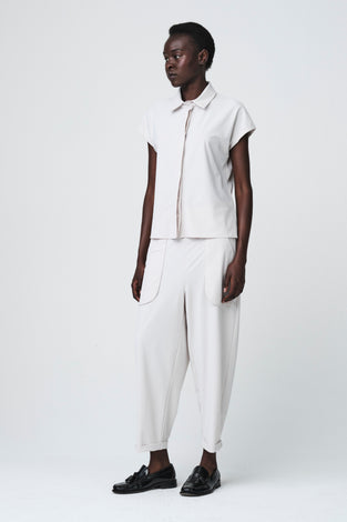 Still pants technical jersey | Sand