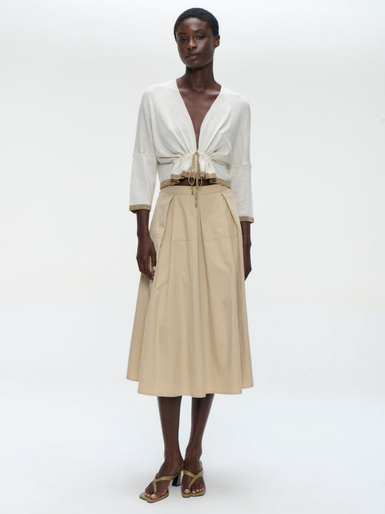 Rini poplin skirt