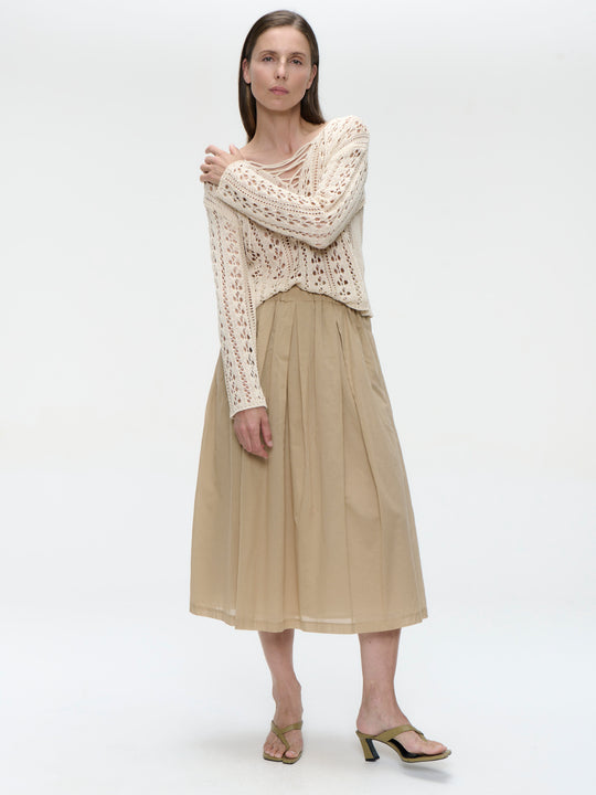 Alle voile cotton skirt