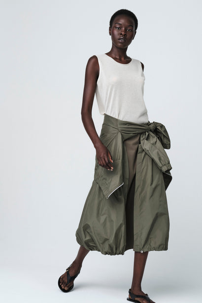 Allegra Taffeta-Mix-Rock | Army