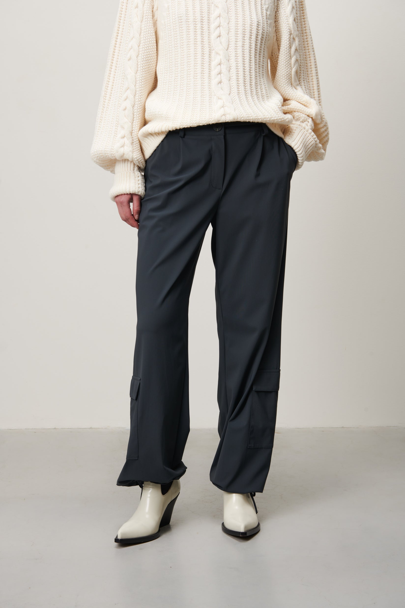 Vella Pants Technical Jersey | Grey