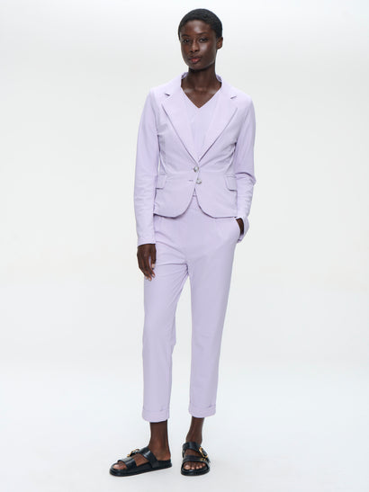 Solomon Blazer aus technischem Jersey | Lila