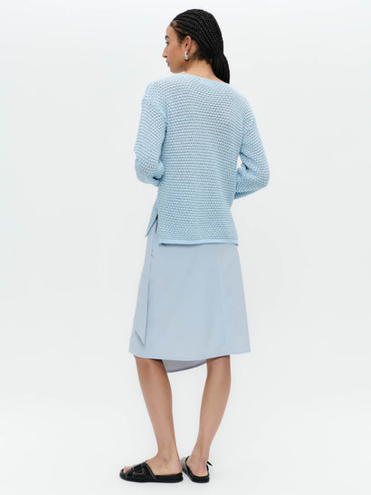 Ilona skirt technical jersey | Light Blue