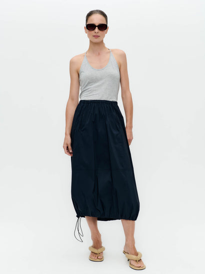 Pam cotton top | Grey Melange