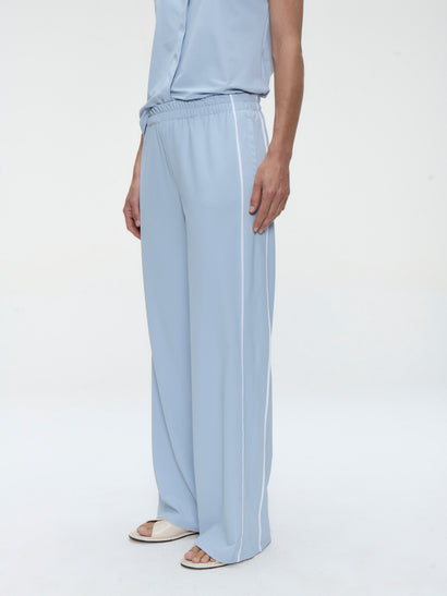 Pantalon Vaya Technical Jersey structuré | Bleu clair