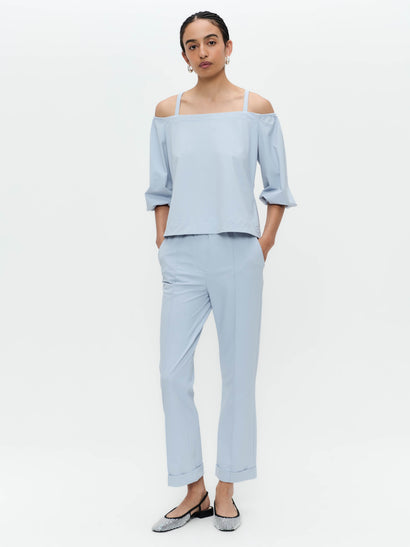 Samira top technical jersey | Light Blue