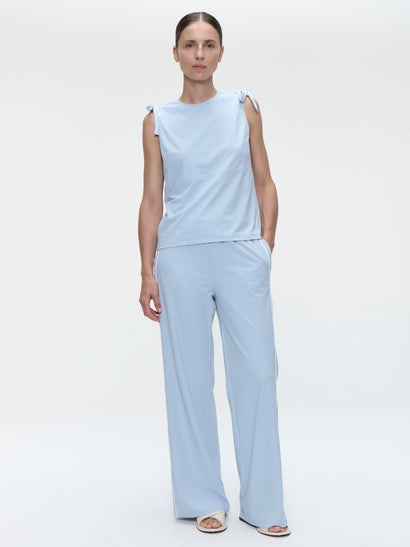 Ariane structure tech jersey top | Light Blue