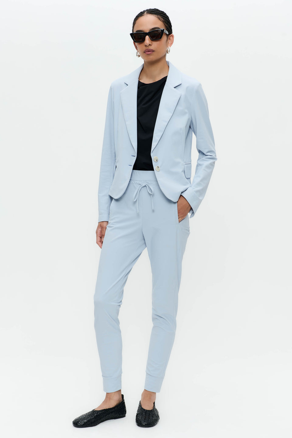 John pants technical Jersey | Light Blue