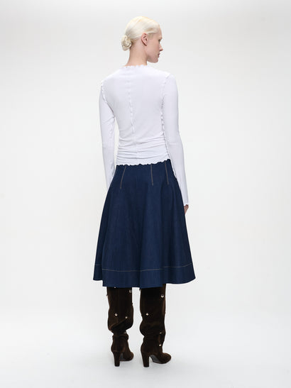 Janette top | White