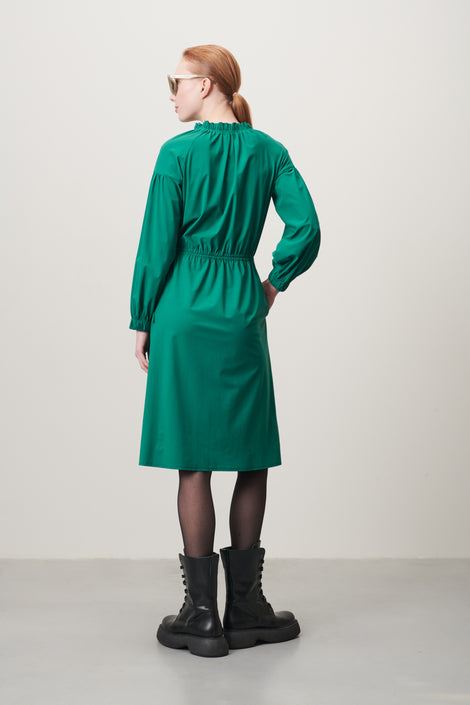 Iris Dress Technical Jersey | Green