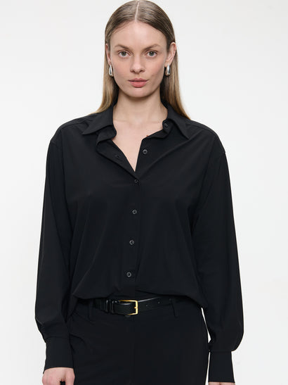 Blouse Ivona Technical Jersey | Noir