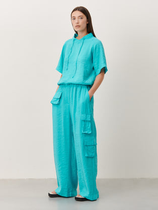 Charly Pants | Turquoise