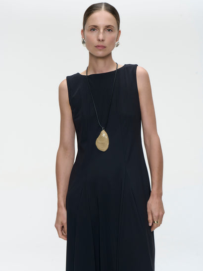 Bonni dress technical jersey | Black
