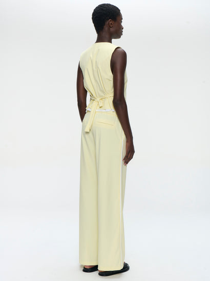 Kay Structure Tech-Jersey-Weste | Gelb