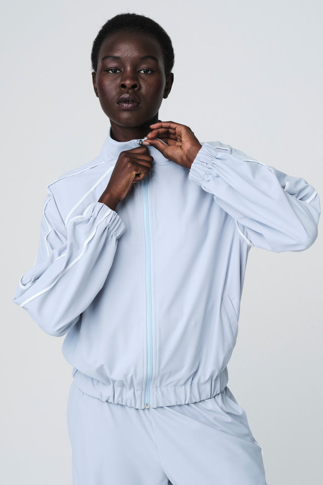 Kerrin structure tech jersay jacket | Light Blue